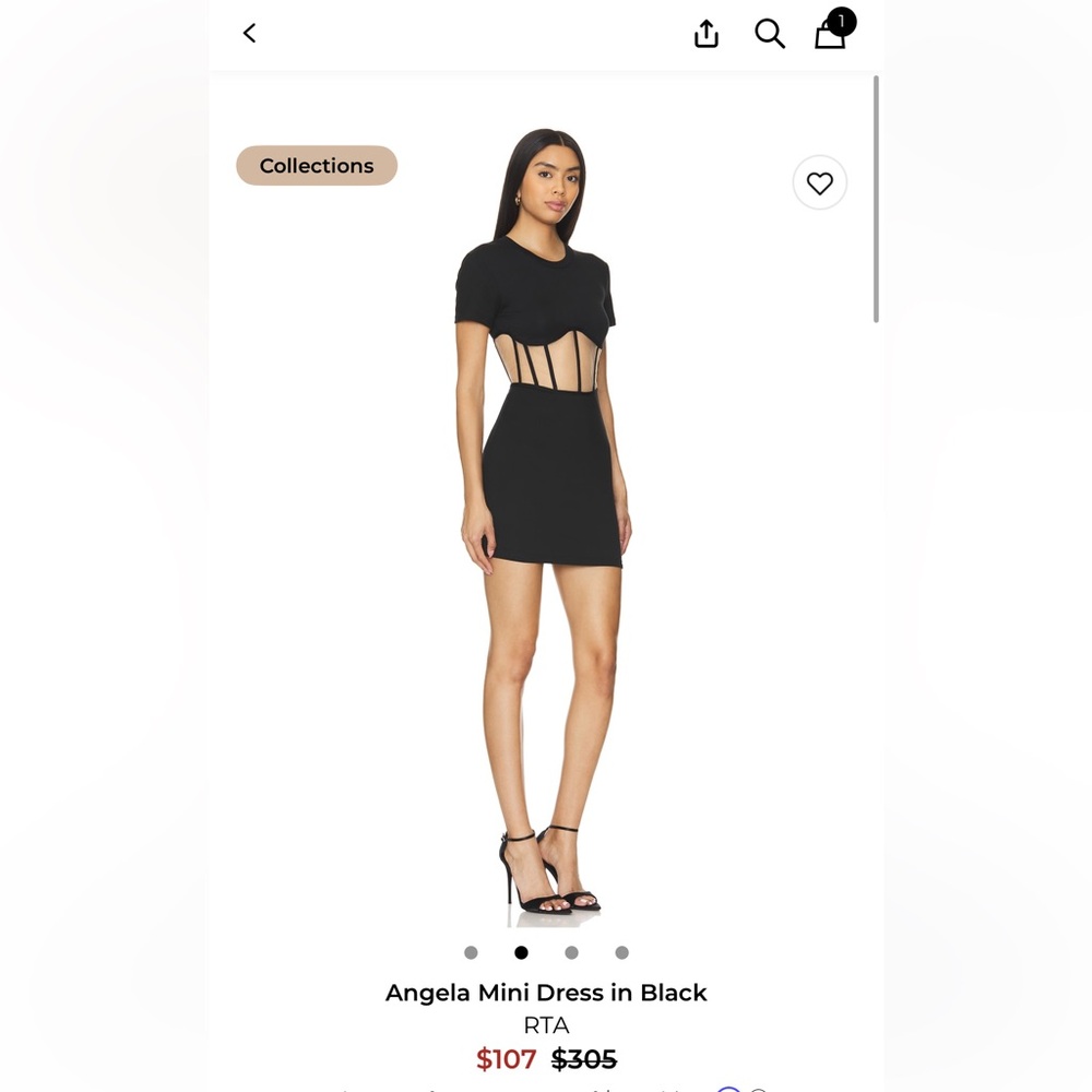 RtA Angela Mini Dress - Picture 3 of 11